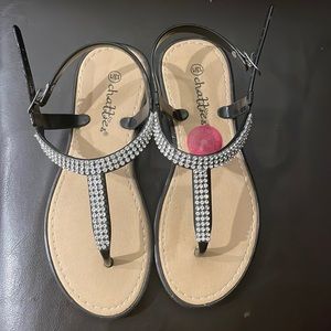 Chatties Girls fancy sandals size 13/1
